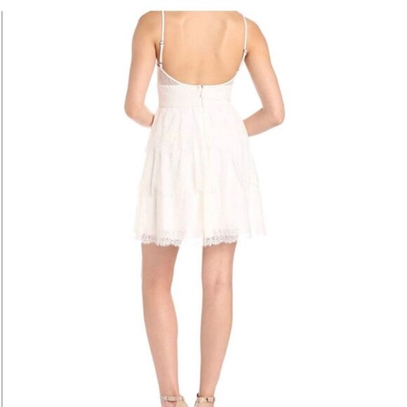 NWT BCBG MaxAzria Josanna Lace Dress Size XXSmall White - Picture 3 of 8